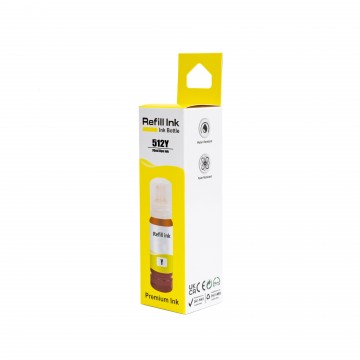 EPSON T512 / T502 / T522 / T552 Yellow EcoTank Ink Bottle 70ml
